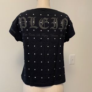 Philipp Plein t-shirt Swarovski embellished size S